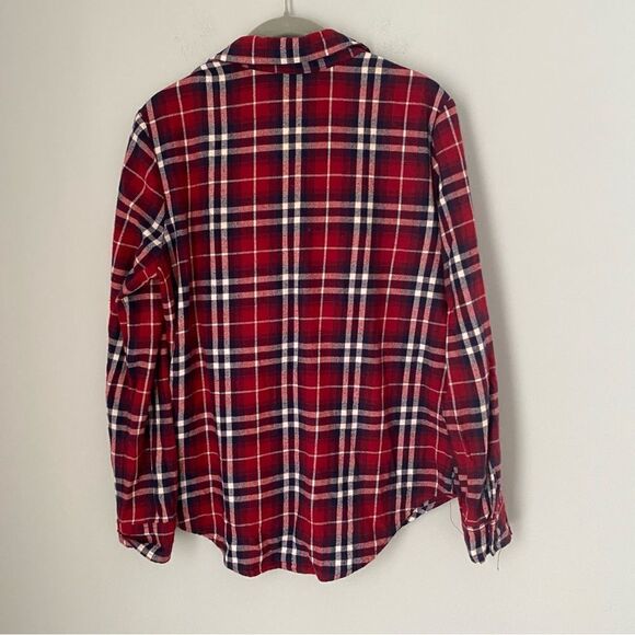 Nollie Women’s Button Down Flannel Shirt - Picture 4 of 4